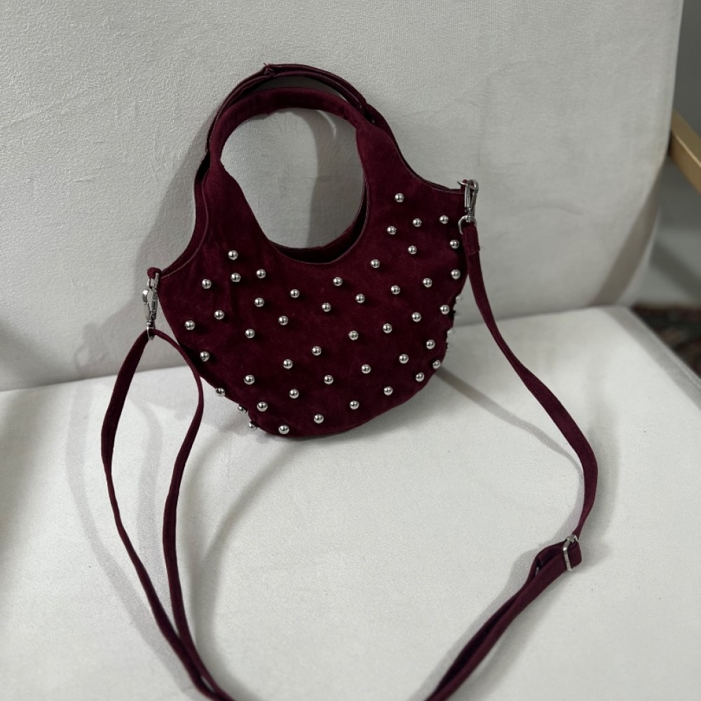 Zara Model Bordo Çanta