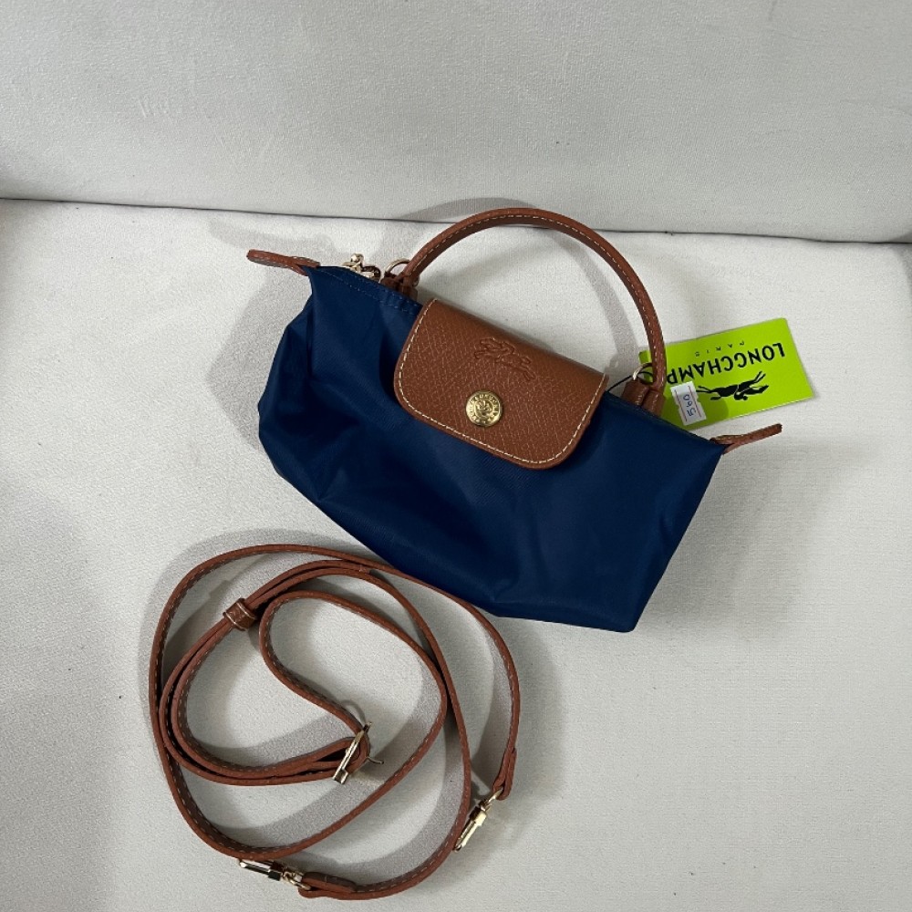 Longchamp Mini Lacivert Çanta